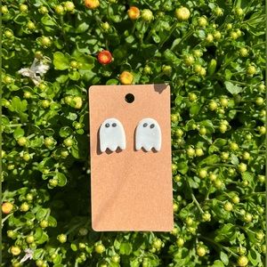 Ghost Clay Earrings